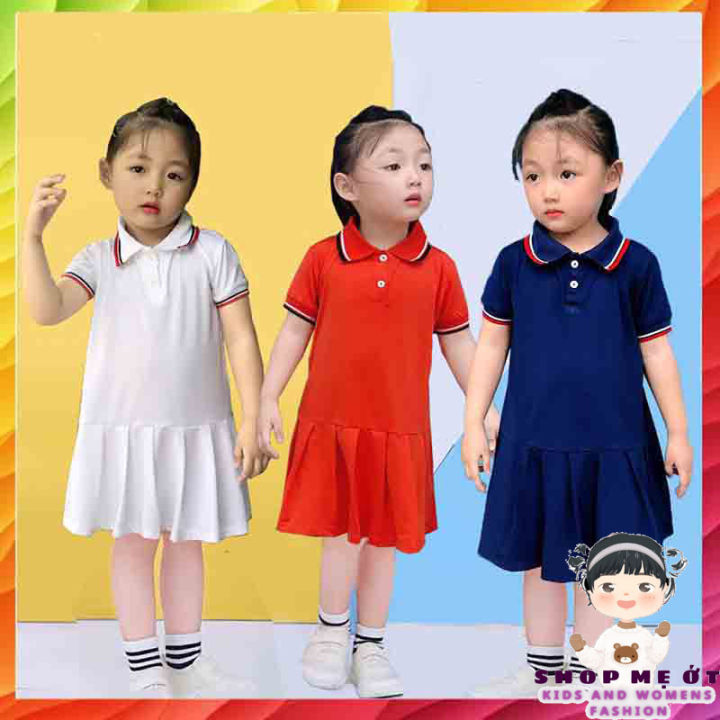 Mua Đầm bé gáiváy trẻ em đuôi cá BITIKIDS họa tiết chấm bi kate cotton  size 0 đến 5 tuổi  vàng  Size 1 810kg tại BiTiKids  Tiki