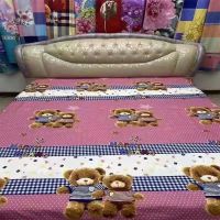 【Ready】? Cloth head clearance; 4 meters large cloth head household whole piece of printed fabric can be used as a bed sheet and quilt cover fabric is skin-friendly and soft