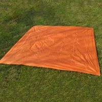 Outdoor Wear-resistant Oxford Cloth Floor Mat Awning Camping Waterproof and Moisture-proof Floor Mat Tarpaulin Tent Mat300x300cm Sleeping Pads