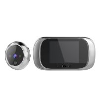 Digital LCD 2.8inch Video Doorbell Peephole Viewer Door Eye Monitoring Camera 90 Degree Motion Detection Doorbell Home Security