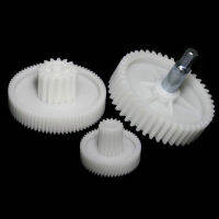 1ชุดเครื่องบดเนื้อ Gears พลาสติกสีขาว Mincer Pinion สำหรับ Scarlett SC149 SC4249 SC-MG45M01 SC-MG45S51เครื่องใช้ในครัวอะไหล่