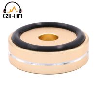 Limited Time Discounts Audio Isolation Stand Base Feet 49X15mm CNC Machined Solid Aluminum Amplifier Turntable DAC Radio CD Player Shock Mat Pad