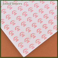 JointFlowers สติกเกอร์ติดฉลากเพื่อความปลอดภัยป้องกันความเสียหายจะเป็นโมฆะการรับประกัน2แผ่น 208ชิ้น