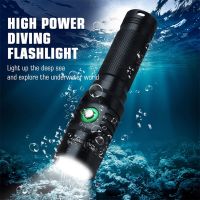 BORUiT S2 Powerful Diving Flashlight 1000LM Super Professional Underwater LED Torch Using 18650 IPX8 Waterproof Adventure Lamp Diving Flashlights