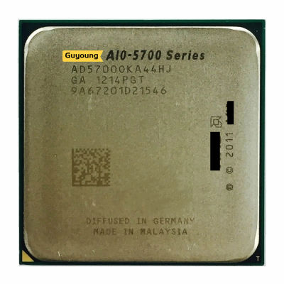 A10 5700 A10 5700K 3.4 GHz ใช้ Quad-Core Quad-Thread เครื่องประมวลผลซีพียู AD5700OKA44HJ ซ็อกเก็ตซีพียู FM2