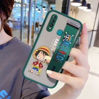 UCUC เคสโทรศัพท์เคสสำหรับ Vivo Z1 Pro/Z5X (สายรัดข้อมือ) กันกระแทก Frosted กลับการ์ตูนอะนิเมะUCUC เคสโทรศัพท์เคสสำหรับชาย Luffy Soft Edge Full ฝาครอบเลนส์ป้องกันเลนส์โทรศัพท์บางเฉียบกรณี