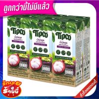 ?ยอดนิยม!! ทิปโก้ น้ำมังคุด 100% 200 มล. X 6 กล่อง Tipco 100% Mangosteen 100% 200 ml x 6 ??พร้อมส่ง!!