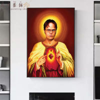 โปสเตอร์ภาพยนตร์ออฟฟิศ DWIGHT SCHRUTE คลาสสิกไมเคิล Scott Cites ผ้าใบวาดภาพศิลปะบนผนังห้องนั่งเล่นตกแต่งบ้าน714-B1