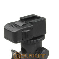 FLH-15 Hot Shoe Flash Stand Adapter พร้อมสกรูขาตั้งกล้อง14 "-20