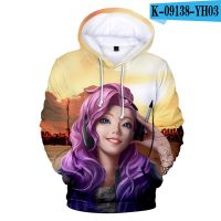 Game K/DA Group Kda The Baddest 3d Print Men/Women Hoodie Casual Oversized Pullover Popular Sweatshirt Fashion Unisex Clothing