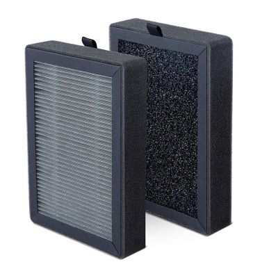 10Pcs เครื่องฟอกอากาศสำหรับ LEVOIT LV-H128-RF 3-In-1 Pre H13 True HEPA Activated Carbon Filter 3Stage กรอง