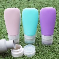 【YF】۞✖▩  1pcs  Silicone Bottle Set Conical Storage Refillable Shower Gel Shampoo