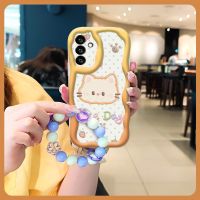 Anti drop airbag three-dimensional Phone Case For Samsung Galaxy A34 5G Full edging dustproof Wave border lovely trend