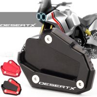 ㍿✺ Motorcycle Accessories Desert-X 2023 Kickstand Foot Pad Side Stand Extension For Ducati DesertX Desert X 2022 2023