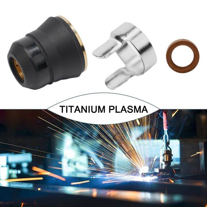 【LALA】 Long Lasting Tip Kit for Harbor Freight Titanium Plasma 65 Torch