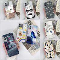 เคสสำหรับ Vivo IQOO Neo 6 6SE เคลือบน่ารักแมวผีเสื้อเดซี่รูปการ์ตูนซิลิโคนกรอบกันชนสำหรับ Vivo T2 VivoT2กันกระแทกแบบใสใหม่เคสกระเป๋าถือทรงแข็ง Coque