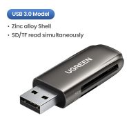 UGREEN Card Reader Usb 3 . 0 TF SD Micro อะแดปเตอร์การ์ดหน่วยความจําสําหรับแล็ปท็อป