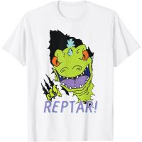 HOT ITEM!!Family Tee Couple Tee Adult Rugrats Reptar Claws Tearing Through Graphic T-Shirt - Mens T-Shirts