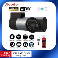 Acodo 1080P HD WiFi รถ DVR Dash Cam Video Night Vision 150 ° Dash กล้อง เครื่องบันทึกวิดีโอในการขับขี่ USB Parking Monitor G Sensor