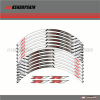 12 X CustonThick Edge Outer Rim Sticker Stripe Wheel Decals FIT all YAMAHA YZF R1 YZF-R1