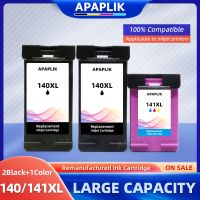 APAPLIK อะไหล่สำหรับ HP ตลับหมึกเติม140 141สำหรับ HP C4283 C4583 C4483 C5283 D5363 Deskjet D4263 D4363เครื่องพิมพ์ C4480