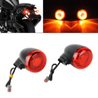 1คู่ LED Turn ไฟสัญญาณรถจักรยานยนต์ไฟท้ายสีแดงสำหรับ Pan Amsportster Snightccrawler 975 21up Years