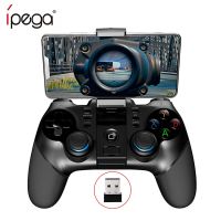 PG-9076เกมแพด Ipega บลูทูธ2.4G คันบังคับเกมตัวควบคุมคอนโซลเกมไร้สายทริกเกอร์เคลื่อนที่สำหรับ P3คอมพิวเตอร์ทีวี