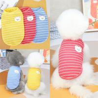 Bear Vest Pet Dog Clothes Cat Solid T-shirt Clothing Dogs Thin Small Fashion Chihuahua Summer Breathable Pug Pet Vest York