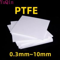 【HOT】▣✺❈ Thickness 0.3/1/3/5/8/10mm PTFE Sheet Plate Board Block Polytef Anti-Corrosion