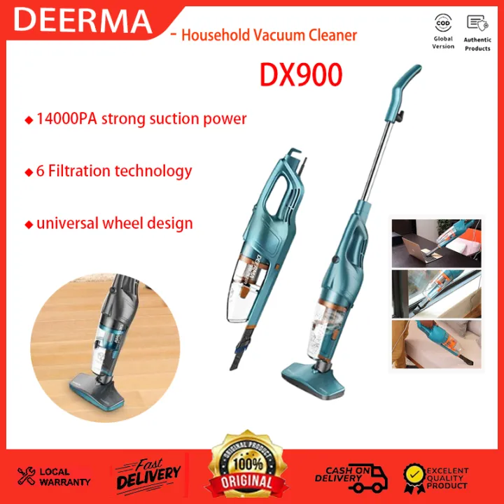 Deerma DX900 14000Pa Handheld Vertical Vacuum Cleaner Dust Collector ...