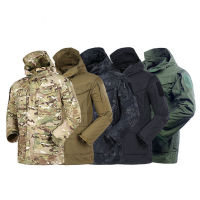 Men Shark Skin Military Coat Camouflage Army Tactical Battle Combat Jacket Outdoor Training Military Uniform For Adult Army Tops