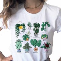 เสื้อยืดผ้าฝ้ายฤดูร้อนใหม่เสื้อการ์ตูน Plantt น่ารักพิมพ์เสื้อยืดสุภาพสตรีสุภาพสตรี Cal พื้นฐาน O-คอเสื้อสีขาวแขนสั้นเสื้อยืด,drop Ship