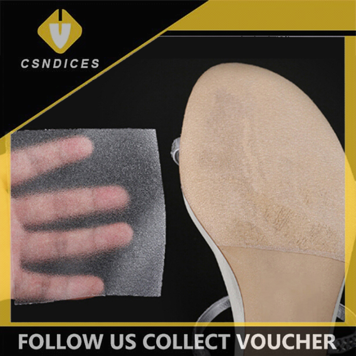 csndices-สติกเกอร์ติดกาวติดกันลื่นส้นสูงแผ่นป้องกันฝ่าเท้าใส1x