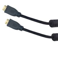 4K 2.0 HDMI สายเคเบิลที่เข้ากันได้4K 60HZ กับ Dual Ferrite Cores HDCP 2.2 HDMI อีเทอร์เน็ต ARC 3D