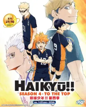 Haikyuu!! Season 1-4 Complete Vol 1-85 End+ 4 Movies + 5 OVA