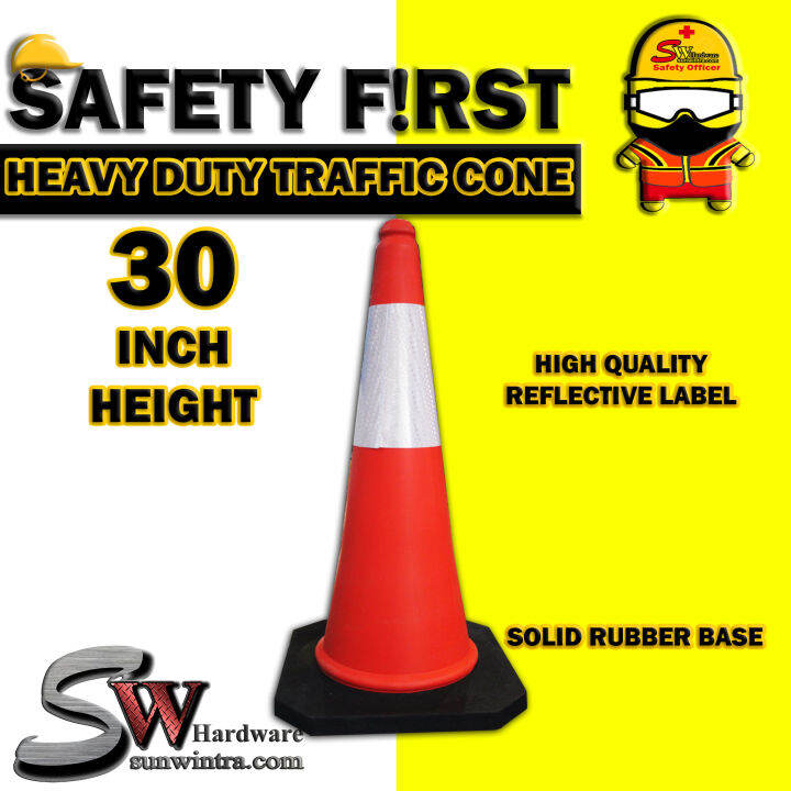 SW Hardware Heavy Duty Export grade Traffic Block reflective Safety