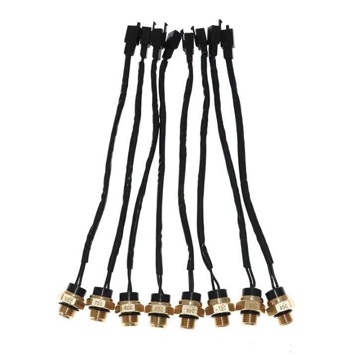 M14 M16 65/75/80/85℃ Radiator Thermal Fan Switch Water Cooled