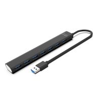 【Thriving】 liaoxian3105992120 USB 3.0 HUB Multi USB Splitter 7พอร์ต Expander หลาย USB 3 Hab ใช้อะแดปเตอร์ USB3.0 Hub สำหรับ PC ความเร็วสูง Transmission