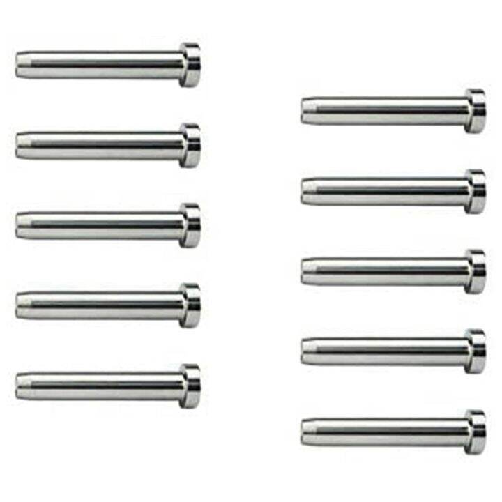 30Pcs Stainless Steel Stemball Swage Stud Dead Ends Threaded Stud ...