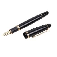 ใหม่ Jinhao ปากกาหมึกซึมโลหะ X850สีดำ EF อิริเดียมไนบ์อุปกรณ์สำนักงานเครื่องเขียนของขวัญปากกาหมึก