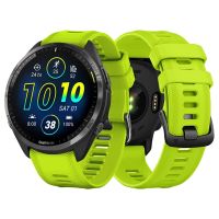 Soft Silicone Strap For Garmin Forerunner 965 Sport Watch Band Replacement Wristband Bracelet Accessories