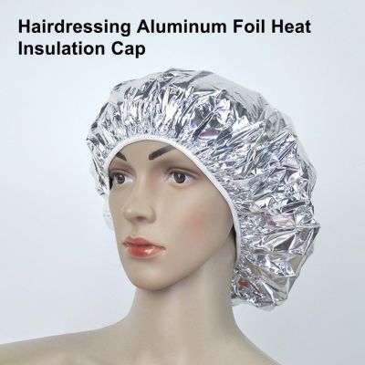 Hair Processing Cap Tear Resistant Reusable Tin Foil Conditioning Cap Beauty Supplies Silver Foil Deep Conditioning Cap