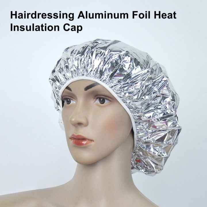 hair-processing-cap-tear-resistant-reusable-tin-foil-conditioning-cap-beauty-supplies-silver-foil-deep-conditioning-cap
