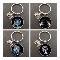 nurse keychain Alloy camera key chain jewelry dome glass keychain medicine lovers gift X-ray film keychain nurse doctor gift Key Chains