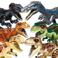 จูราสสิไดโนเสาร์โลกโมเดลเข้ากันได้กับเลโก้ 75935 Clawdosaurus T-Rex นักล่าโคซอรัสเด็กบล็อกบริการลูกค้าออนไลน์