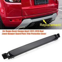 1 Pcs Bumper Guard Plate Trim Car Rear Bumper Guard Plate Cover Trim for Evoque Sport 2012-2018