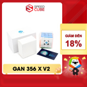 Rubik 3x3 Gan 356 X V2 Có Nam Châm Chính Hãng - Shop Speed Cube
