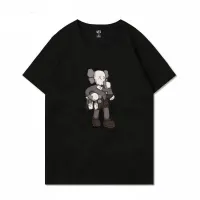 [มีสินค้า]เสื้อยืดโอเวอร์ไซส์เสื้อยืดผ้าฝ้ายKaws Uniqlo Sesame Street Third-Round เสื้อยืดลําลองสําหรับผู้ชายผู้หญิงผ้าฝ้ายแขนสั้นคอกลมพิมพ์ลายL  XL  XXL