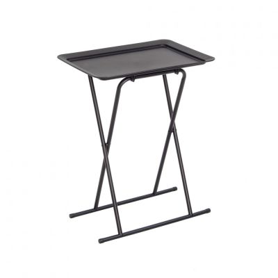 DELICATO โต๊ะอเนกประสงค์ รุ่น COAL ขนาด 51.5x36.5x66 ซม. สีดำ