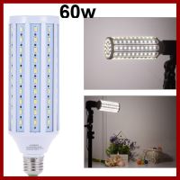 ถูกที่สุด!!! E27 60W 5500K Photography Studio LED Video Light Daylight Corn Lamp Bulb ##กล้องถ่ายรูป ถ่ายภาพ ฟิล์ม อุปกรณ์กล้อง สายชาร์จ แท่นชาร์จ Camera Adapter Battery อะไหล่กล้อง เคส